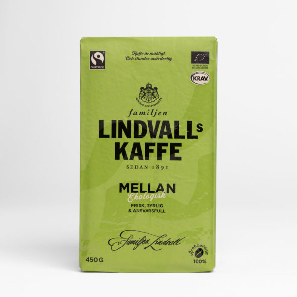 Lindvalls Kaffe Mellan Ekologiskt